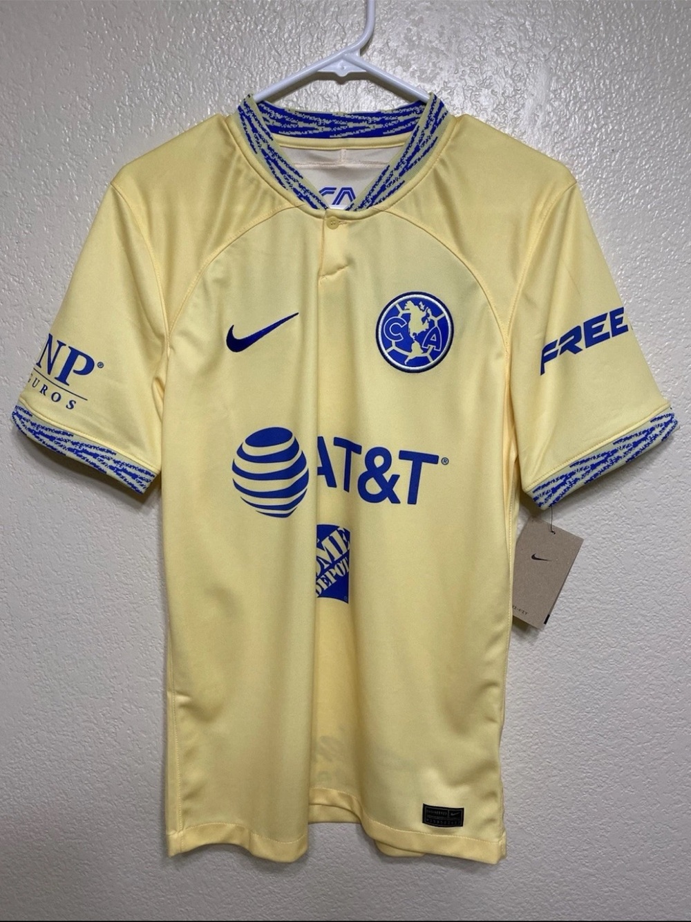 Nike Club America 2022 2023 Liga MX Home Jersey DJ7673-707 Men Sz small